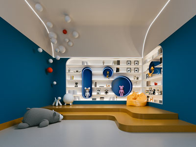 现代儿童娱乐活动休闲室