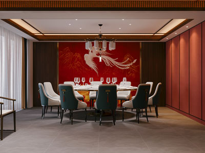 新中式酒店包厢包间