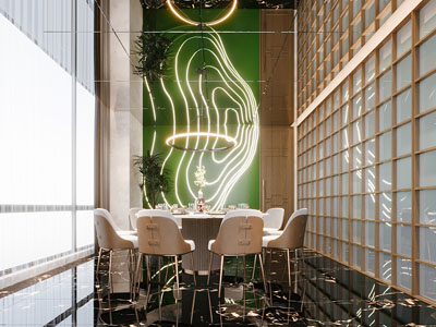 新中式酒店包厢包间