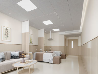 新中式医院病房3d模型 新中式医院病房