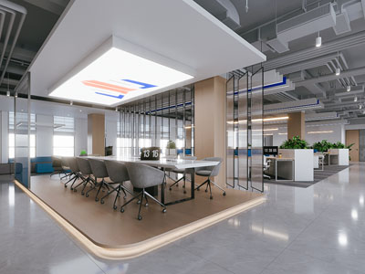 工业风loft公共办公区