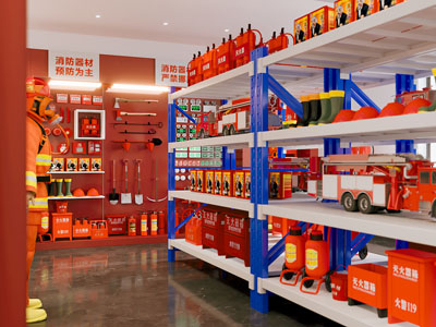 现代消防器具专卖店