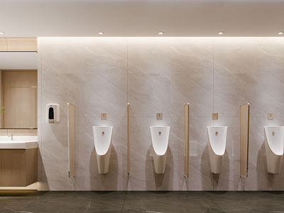 现代公共卫生间 洗手间