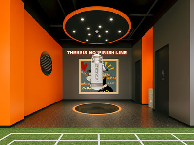 现代拳击馆 体育馆3d模型 现代拳击馆 体育馆