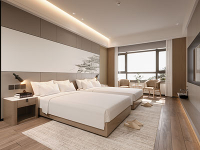 新中式酒店客房