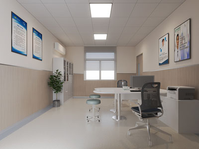 现代诊所 治疗室3d模型 现代诊所 治疗室