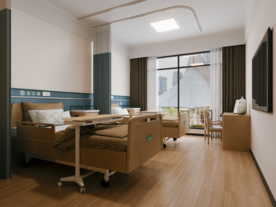 现代医院病房3d模型 现代医院病房