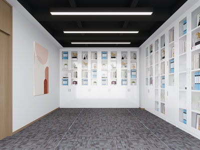 现代文件保存室 资料室