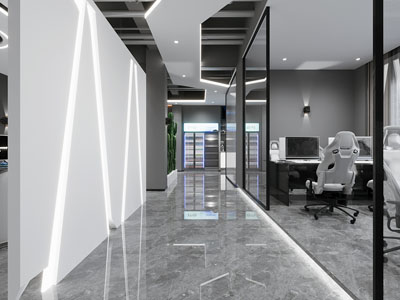 现代公共办公区