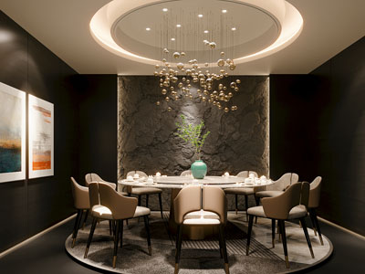 新中式酒店包厢包间