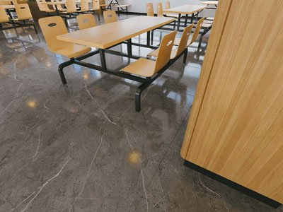 现代食堂餐桌椅组合3d模型 现代食堂餐桌椅组合