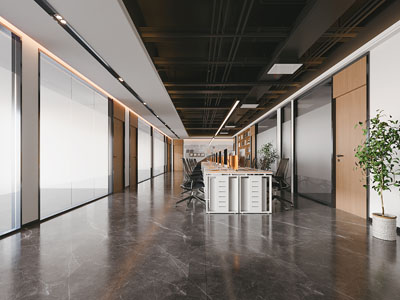 现代公共办公区