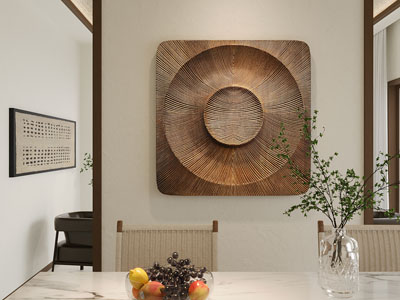 侘寂风墙饰挂件