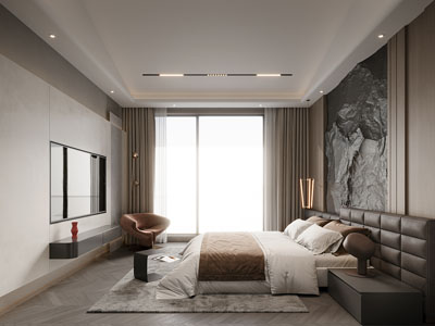 现代主卧室