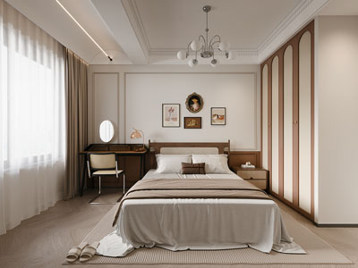 法式中古风卧室