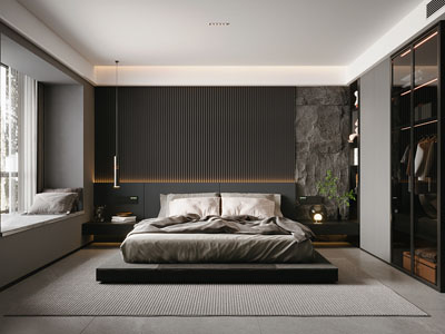 现代卧室