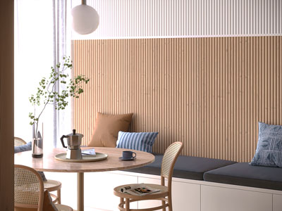 现代卡座餐桌椅组合3d模型 现代卡座餐桌椅组合