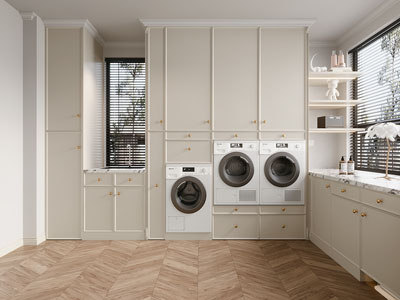 现代洗衣房 洗衣间
