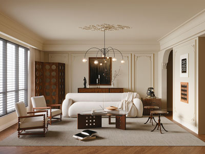 法式中古风客厅