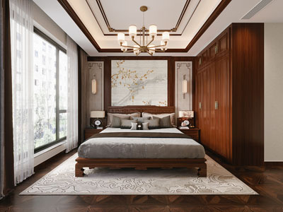 新中式卧室