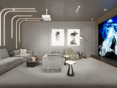 现代影音室 视听室