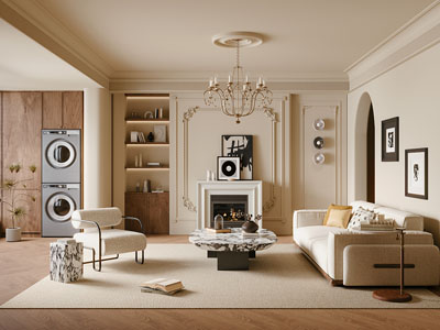 法式奶油风客厅