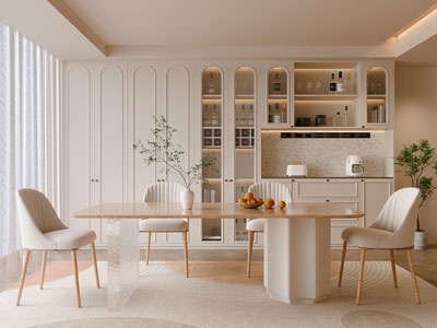 北欧奶油风餐厅