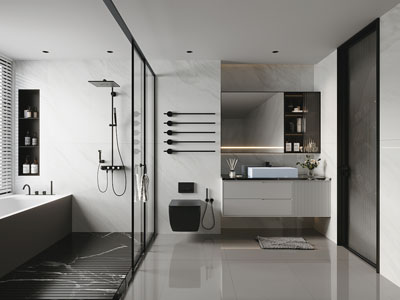 现代卫浴间 洗手间