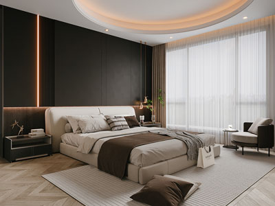 现代卧室