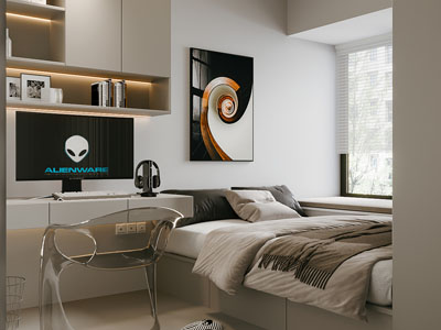 现代榻榻米卧室