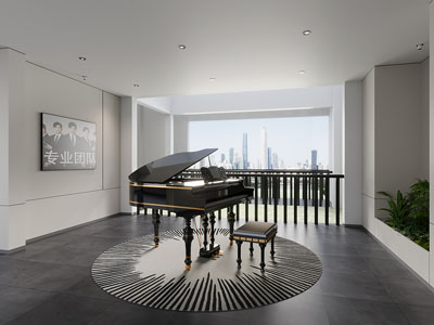 现代钢琴室
