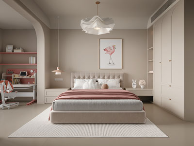 现代卧室 儿童房