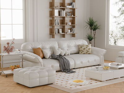 现代奶油风客厅