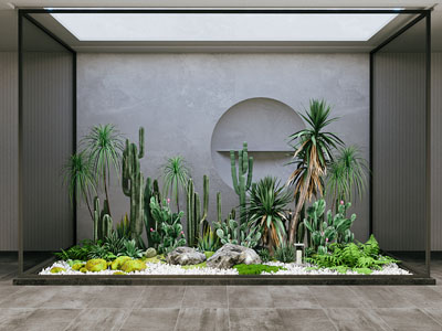 现代室内景观园艺小品