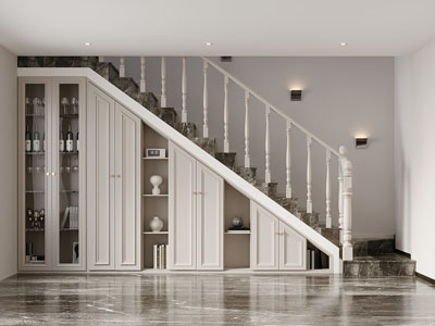 简欧楼梯间
