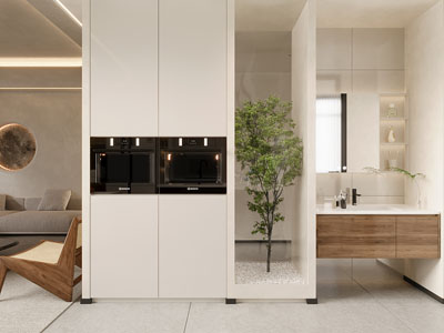 现代卫浴间 洗手间