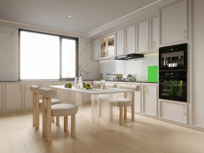 现代奶油风餐厅