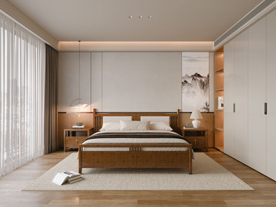 新中式卧室