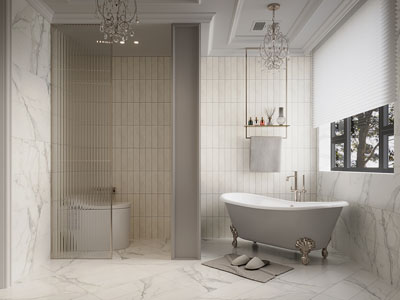 法式卫浴间 洗手间