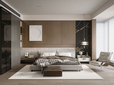 现代卧室