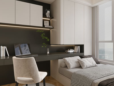 现代榻榻米卧室