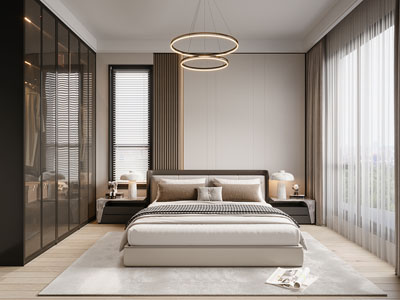 现代卧室