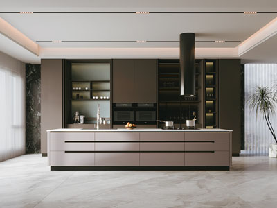 现代开放式厨房