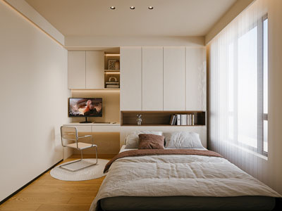 现代榻榻米卧室