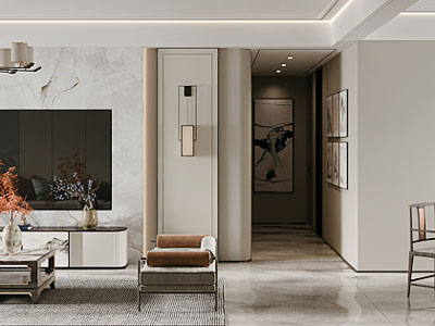 新中式客厅餐厅