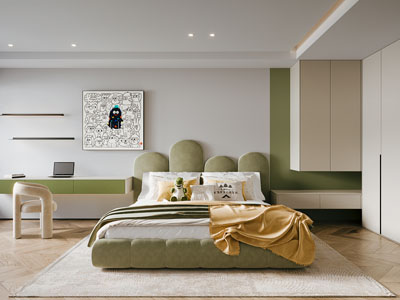 现代卧室