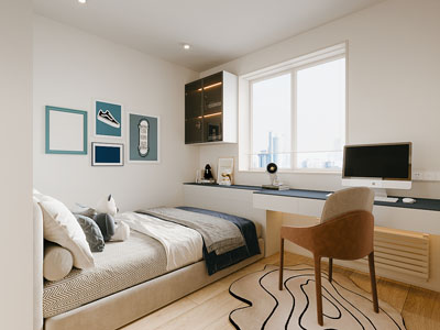 现代榻榻米卧室