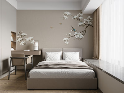 新中式卧室