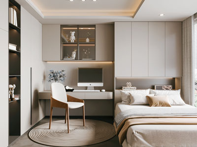 现代榻榻米卧室