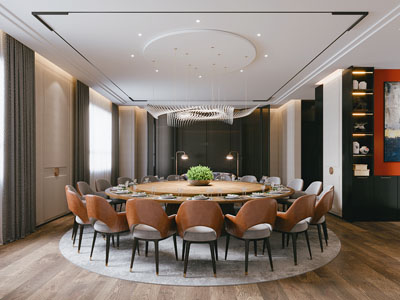 现代酒店包厢包间